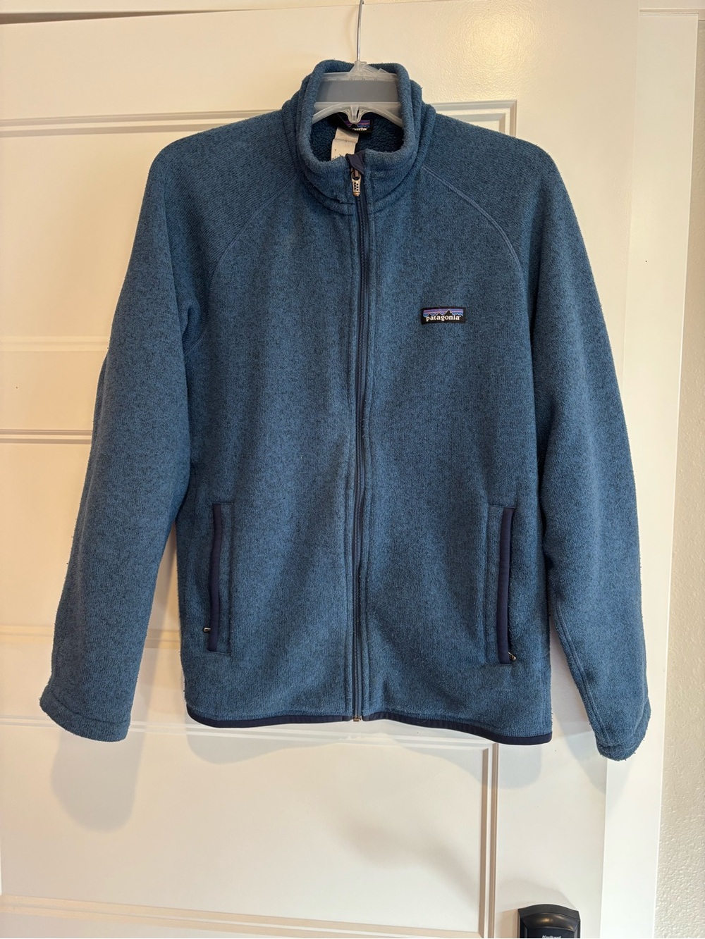 Patagonia Kids Blue Full-Zip Fleece Jacket